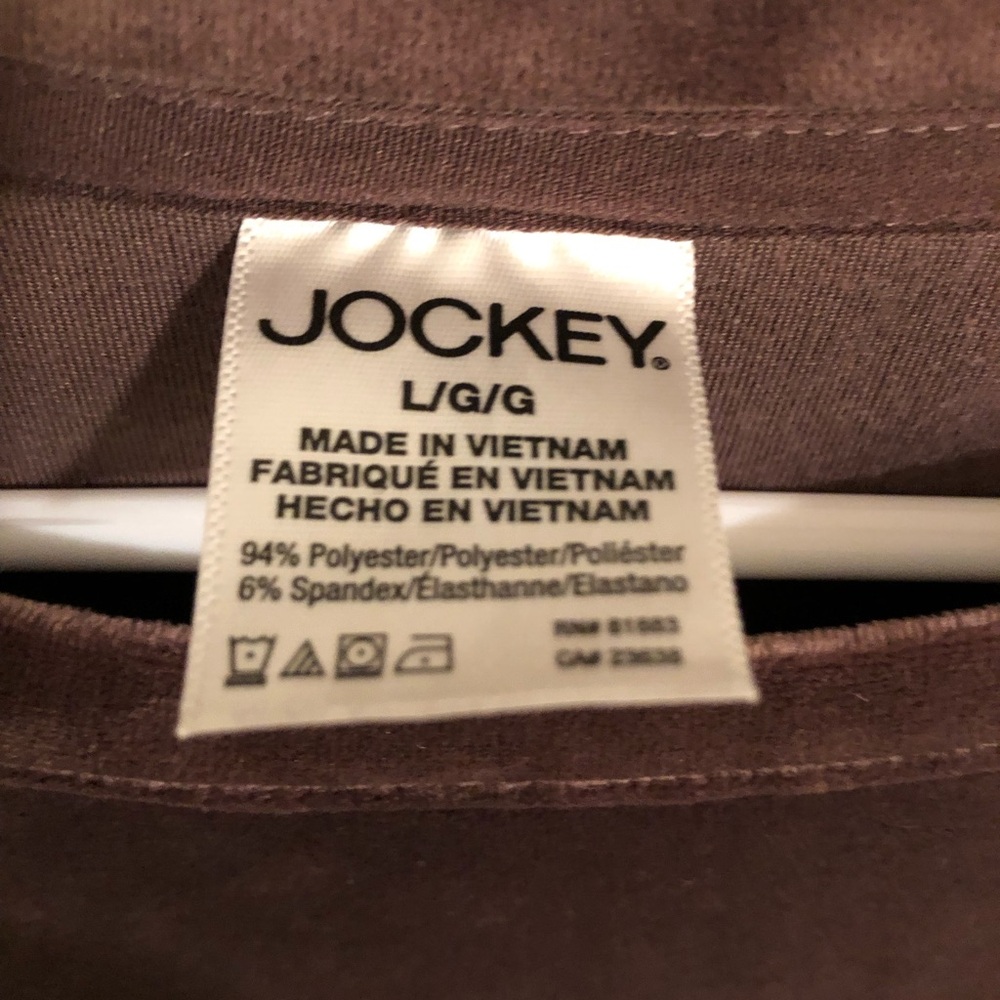 Jockey Long Sleeve Shirt - Velvet like material - Large-  GREAT QUALITY! - Picture 5 of 6